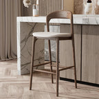 Pipilar Wooden Bar Stool