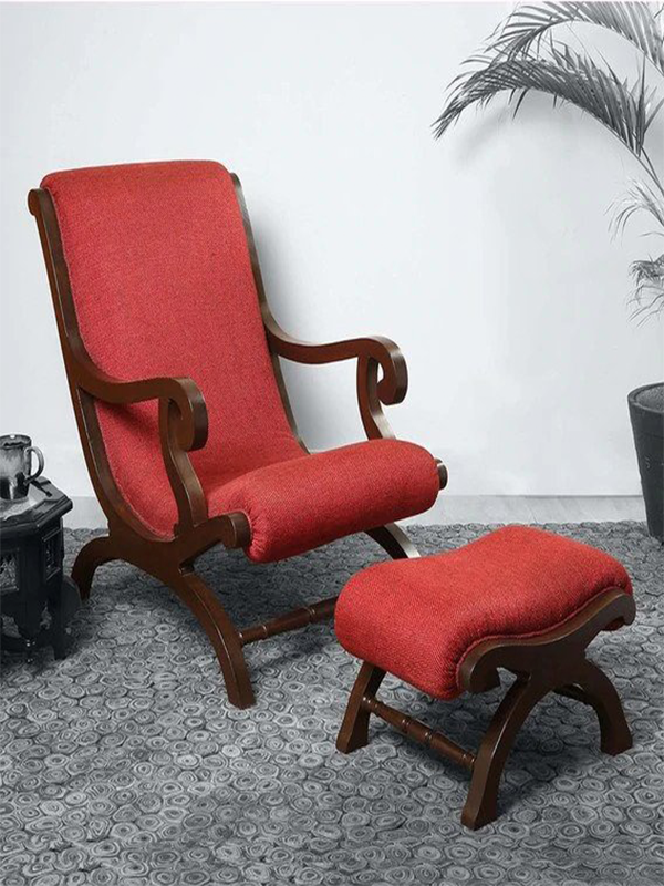 Calla Lounge Chair with Footrest