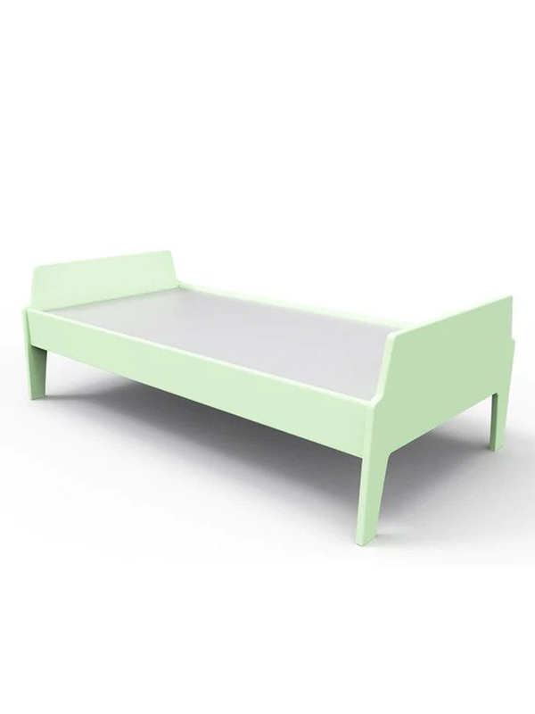 Pellegrino Panel Bed in Green