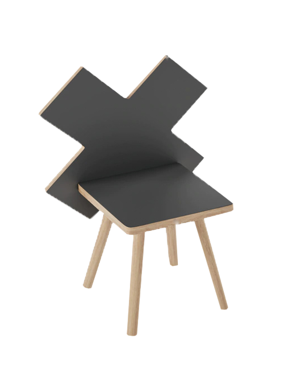 Cureton Kids Chair in Black