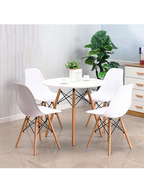 Bargas Dining Set - White