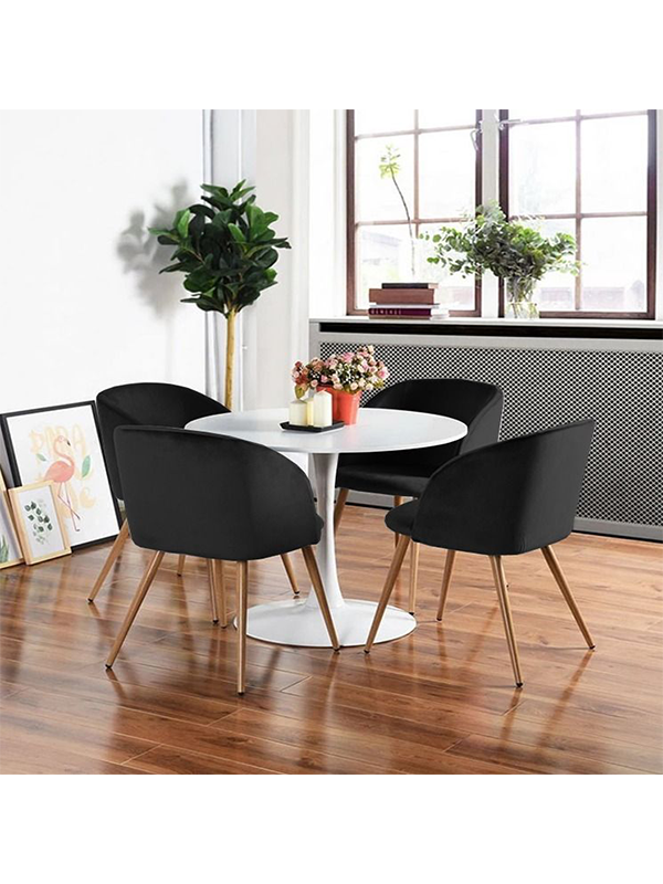 Jet BLack Dining Set