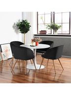 Jet BLack Dining Set