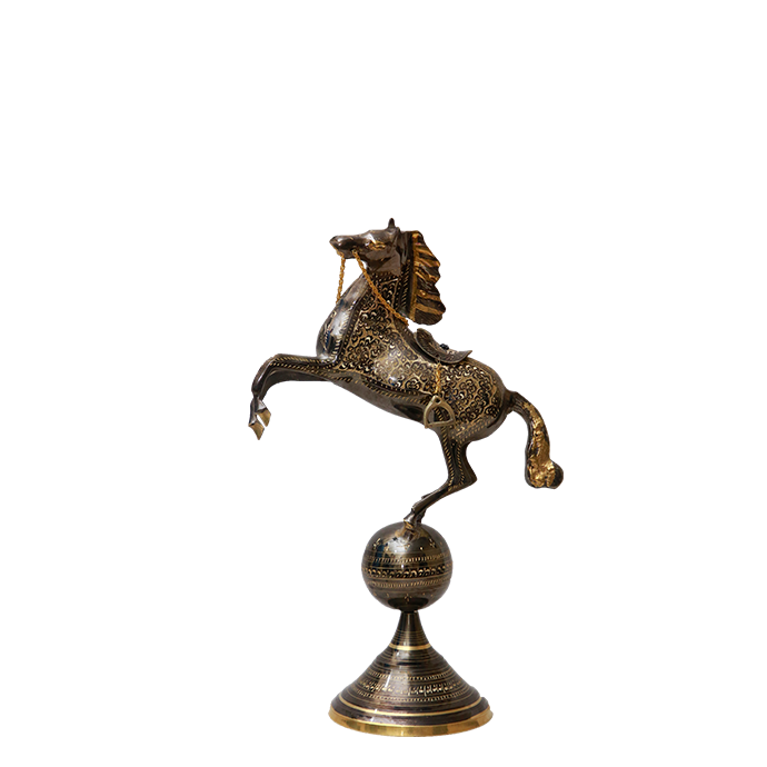 Standing Horse Decorative Artifact