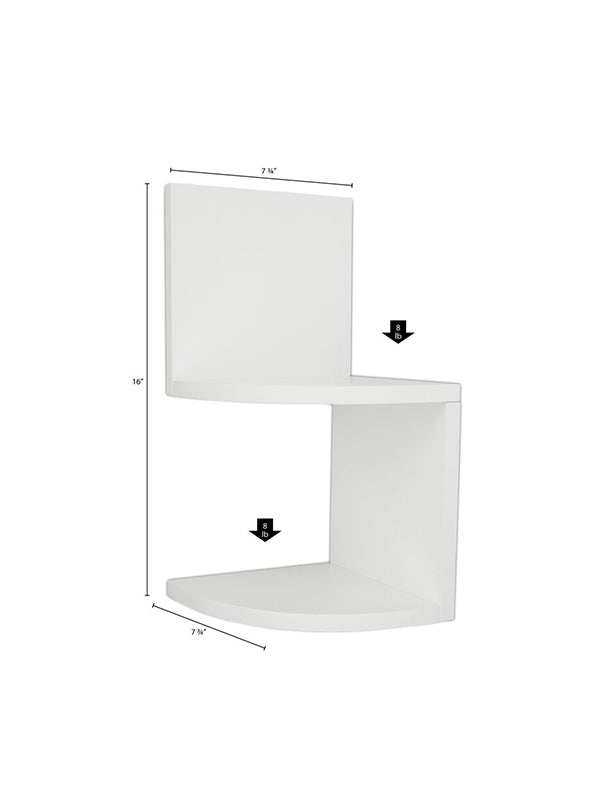 Fantell Corner Shelf
