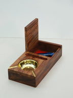 Wooden Cigarette Ashtray