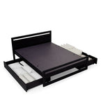 Roche Double Bed with Dual Storage