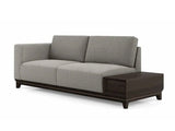 Esquel 2 Seater Sofa with Side Rest - Gray