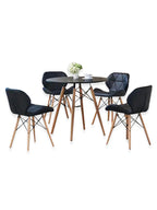 Cleotha Dining Set - Black