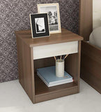 Elbina Bed Side Table - Light Brown