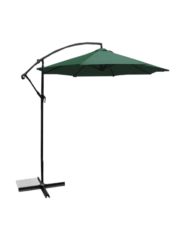 Kelton Outdoor Cantilever Umbrella - Green (Imported)