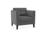 Alby 1 Seater Sofa - Mystic Gray - Urban Galleria