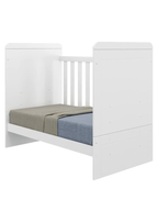 Seline Convertible Baby Crib in Satin White Finish