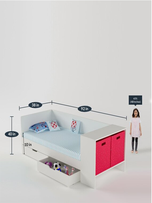 Boles Bed with Front Storage