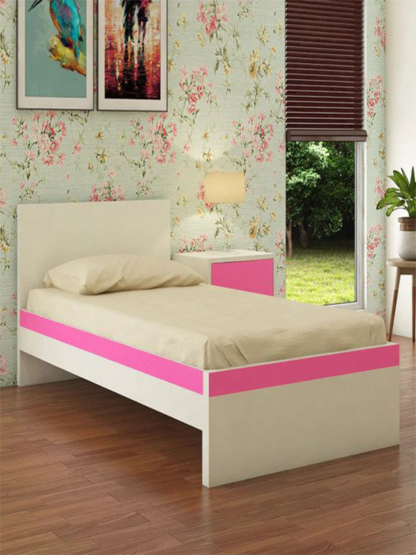 Luisa Single Bed in Barbie Pink