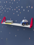 Hilbert Kids wall shelf in Pink Colour