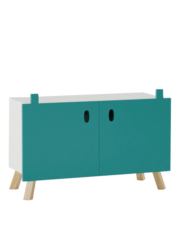 Ola Standard Storage Chest of Drawer in Caribe Green