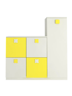 Anthory Storage Cabinet in Yellow - Urban Galleria