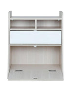 Axess Kids Wall Mounted Study Table in White & Mellow Green Colour - Urban Galleria