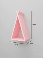 Varley Kids wall shelf in Pink Colour