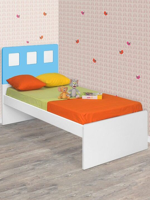 Kimberely Kids Single Bed in Blue White Colour – Urban Galleria