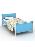Rowan Bed in Blue