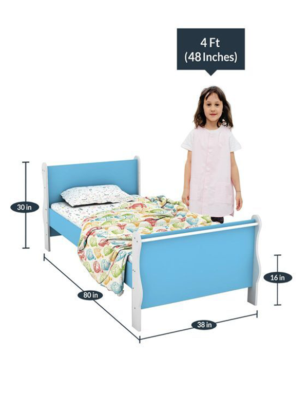 Rowan Bed in Blue
