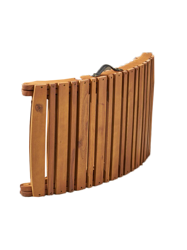 Lilieum Wood Chaise Lounge