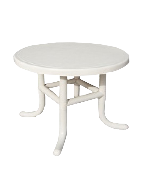 Albaina Round Table - White - Urban Galleria