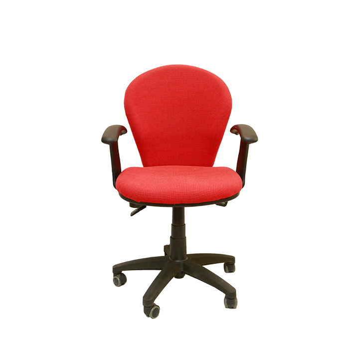 Grid Pro Tasker Chair Red Mid-Back Task Chair-Red