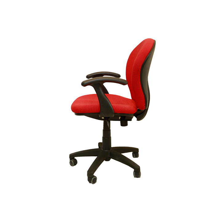Mid-Back Task Chair-Red