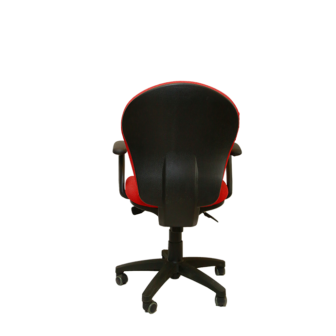 Mid-Back Task Chair-Red