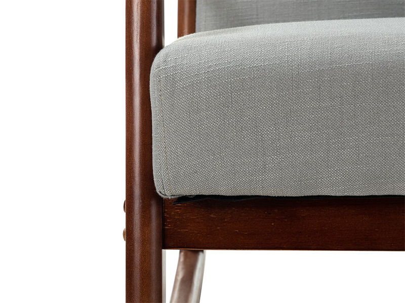 Ankara Rocking Chair - Grey - Urban Galleria