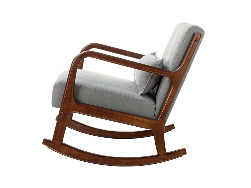 Ankara Rocking Chair - Grey - Urban Galleria