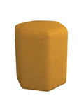 Stanley - Upholstered Mustard Sofa Stool