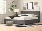 Romola Upholstered Double Bed