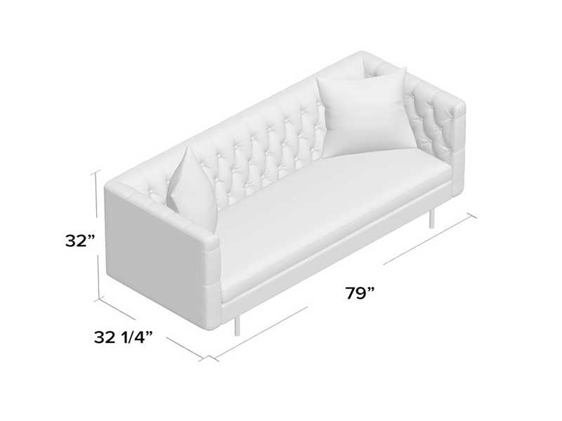 Leilla 3 Seater Sofa