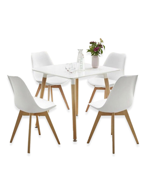 Ochre Dining Set - White
