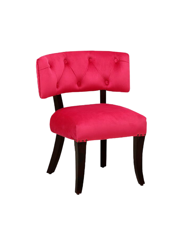 Bright pink online chair