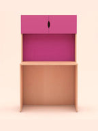 Melinda Study Table in Pink