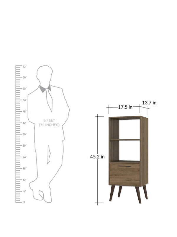 Cyra Display Unit cum Book Shelf