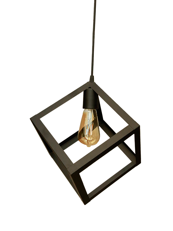 Cubic Pendant - Black