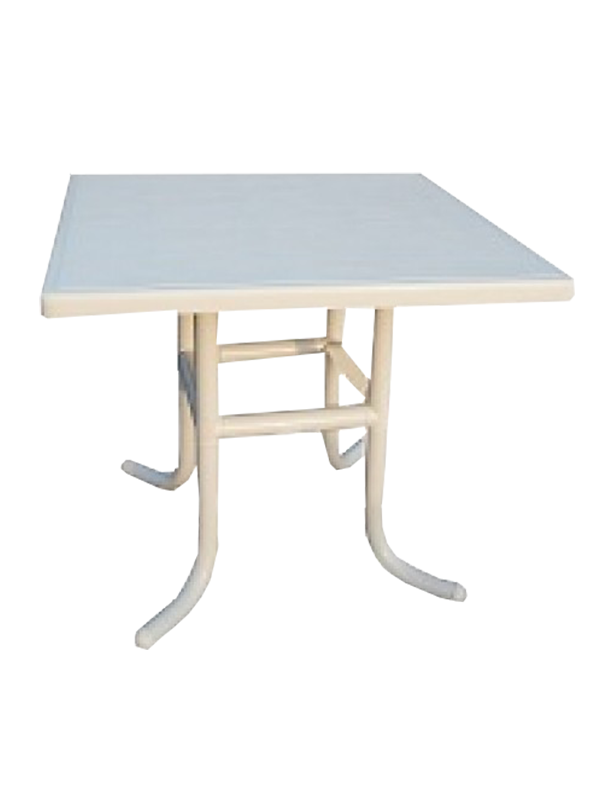 Akateyva Rectangular Table - White - Urban Galleria