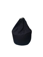 Plain Parachute - Black Bean Bag