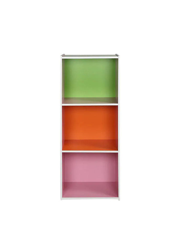 Hernan 3 Tier Book Shelf in Multi Colour