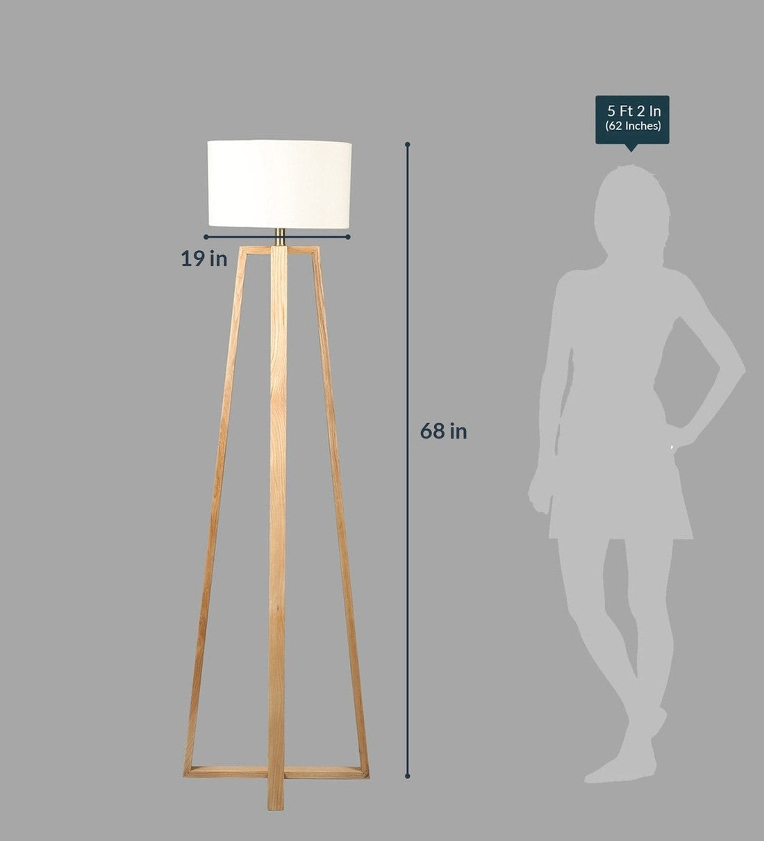 Meagan Tripod Floor Lamp