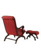 Calla Lounge Chair with Footrest