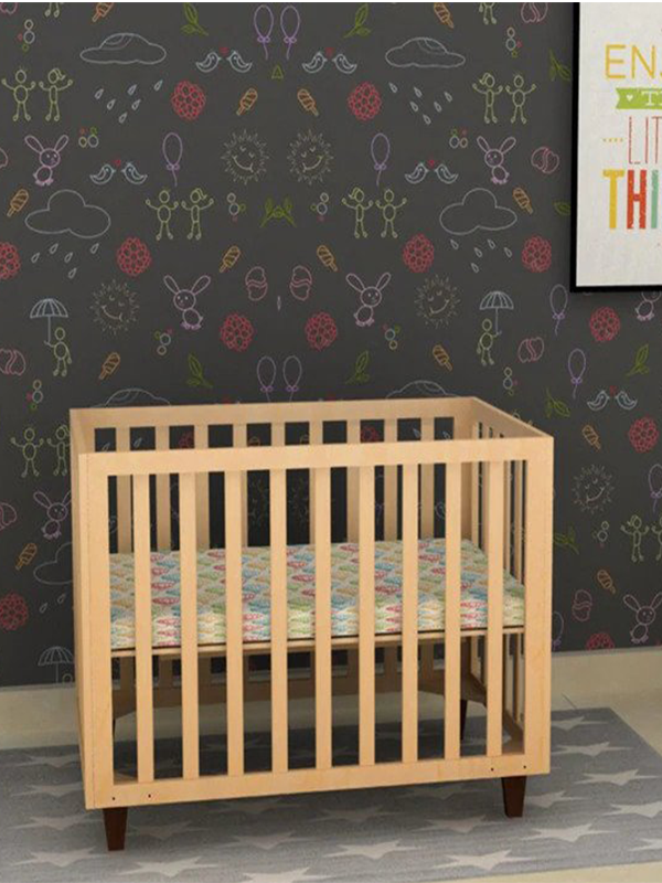 Paxton Adjustable Height Birch Wood Crib in Natural – Urban Galleria