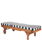 Zebra Lounge Chair in Yellow Pine