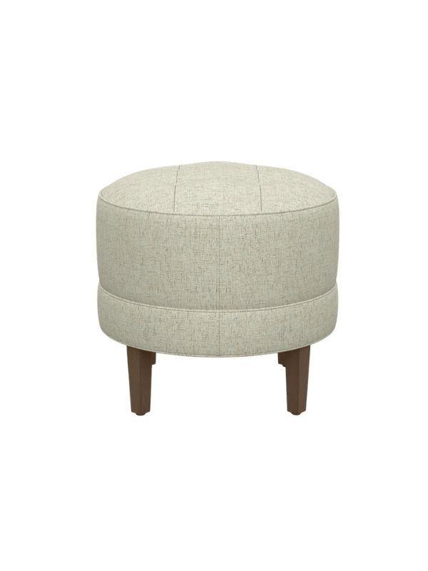 Maven Off-white Sofa Stool - Urban Galleria